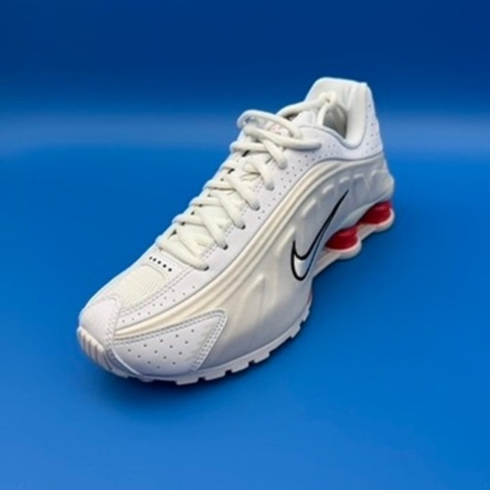 Nike Shox‎ R4 White Phantom CW2626-102 5.5Y 7W